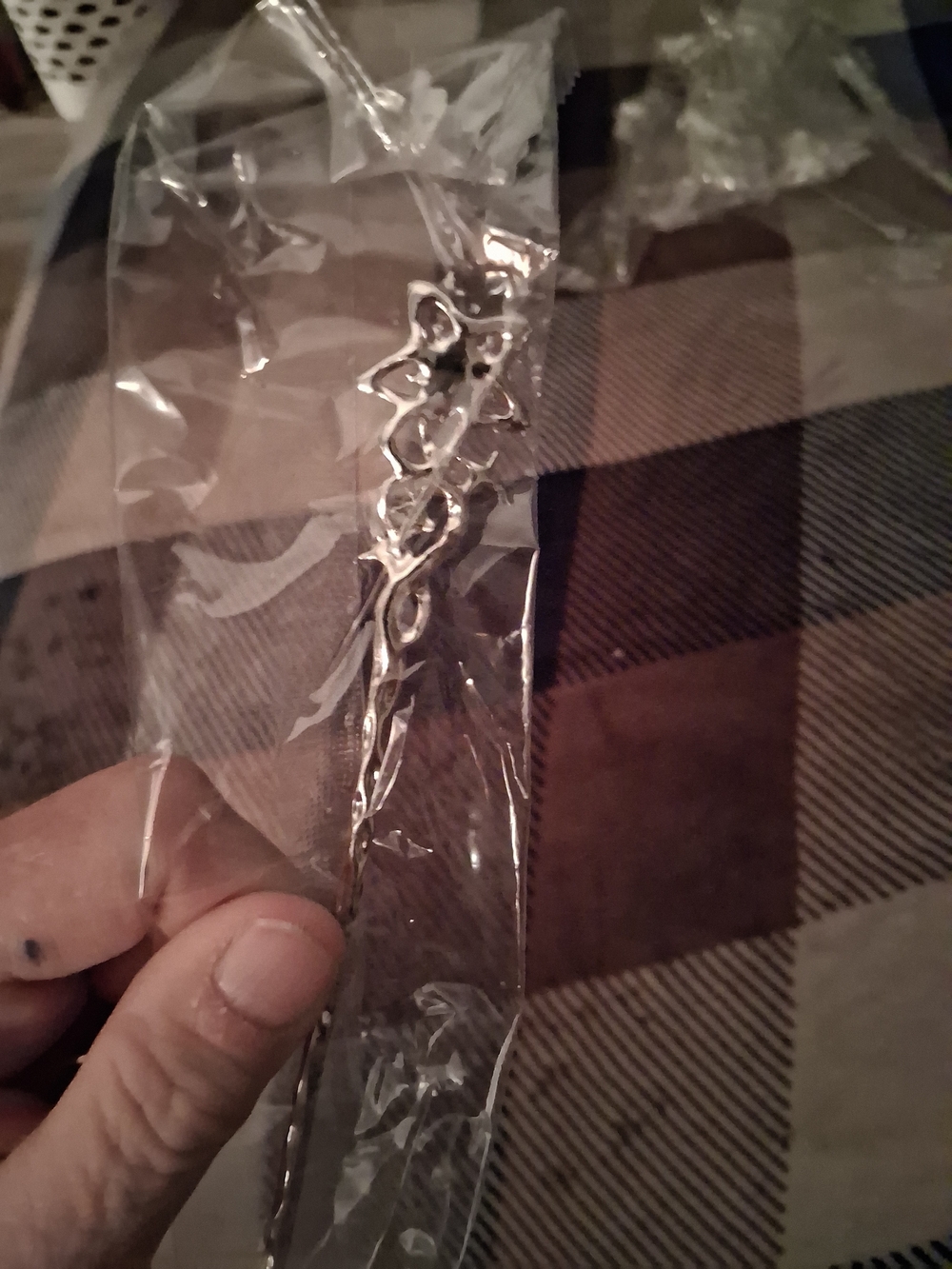 Silver Floral Tie Clip - Men Accessories